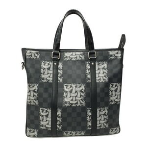Louis Vuitton Damier Graphite Black Tadao Tote Bag